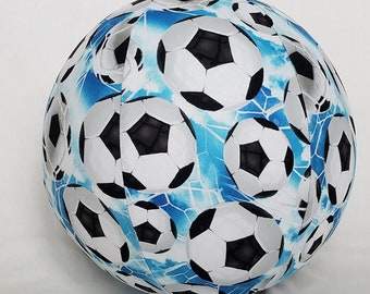 Balloon Ball - Soccer Futbol Fabric - Perfect Sports Birthday gift - as seen with Michelle Obama on Parenting.com