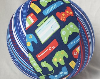 Balloon Ball - video game screen time fabric - Perfect gift for your gamer tween