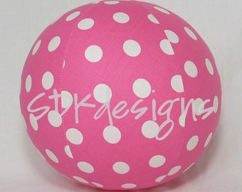 Balloon Ball TOY - Pink Large Polka Dots - Great Birthday Gift