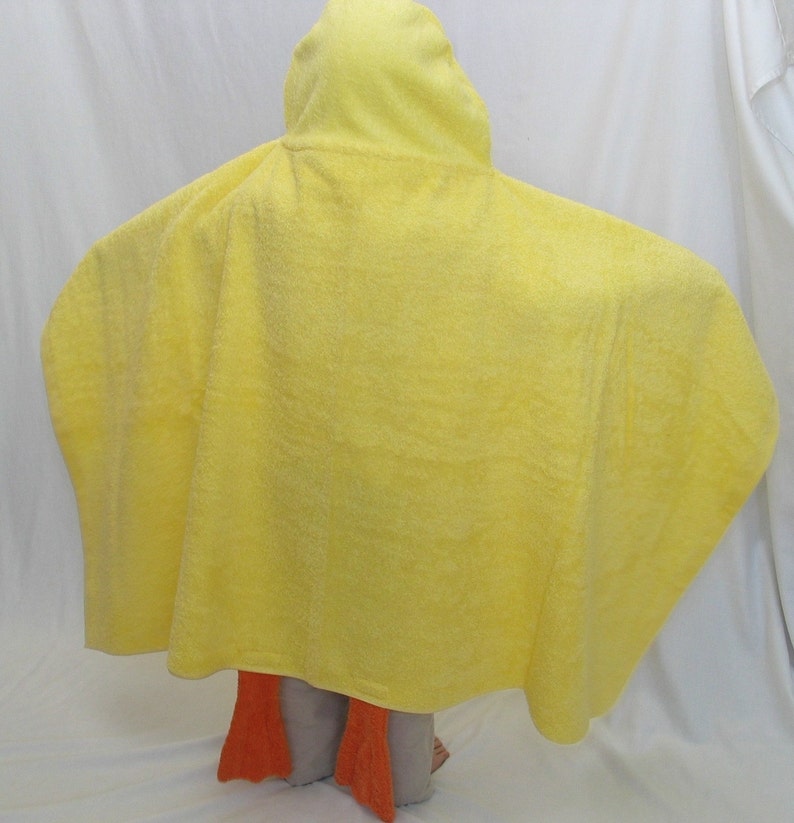 Yellow Duck / Chick Hooded Bath Towel for Infant Toddler or Etsy
