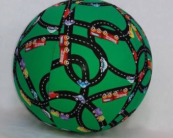 Balloon Ball TOY - Vehicle fabric - car, truck, bus, fire engine, ice cream truck