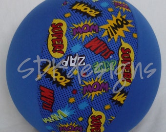 Balloon Ball TOY - Superhero Words POW BaNg SnAp