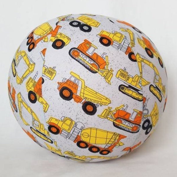 Balloon Ball TOY - Construction trucks