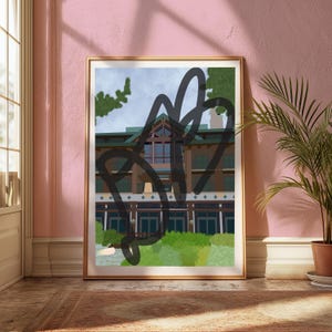 Wilderness Lodge - BORDERLESS Digital Download 8x10 Print