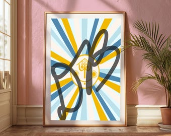 Goldene Sonne Digital Download 8 x 10 Drucken