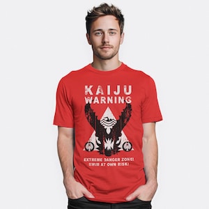 Kaiju Warning T-Shirt, Men&#39;s Women&#39;s Sizes (KJN-129870)