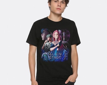 エイリアンステージ イヴァン Tシャツ、コットンTシャツ、メンズ