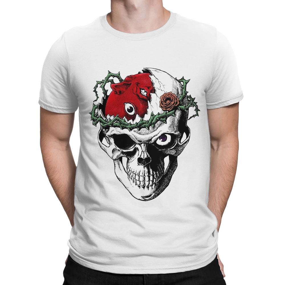 Beherit Skull Berserk Manga T-Shirt Beherit Skull Berserk Manga T-Shirt
