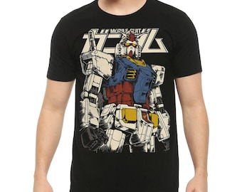Gundam Mobile Suit RX-78-2 T-Shirt, Men's Women's Sizes (GUN-012999)