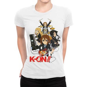 Camiseta K-On Girls "Ho-kago Tea Time", tallas para hombre y mujer (ANI-06122)