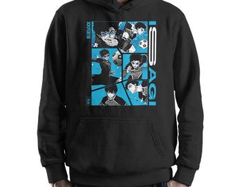 Sudadera con capucha y sudadera de Yoichi Isagi de Blue Lock / Tallas unisex (LOC-91520)