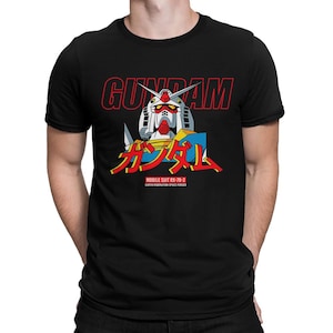 Gundam Mobile Suit RX-78-2 T-Shirt, Men&#39;s Women&#39;s Sizes