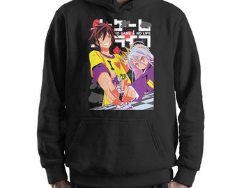 Bluza z kapturem No Game No Life, Sora i Shiro
