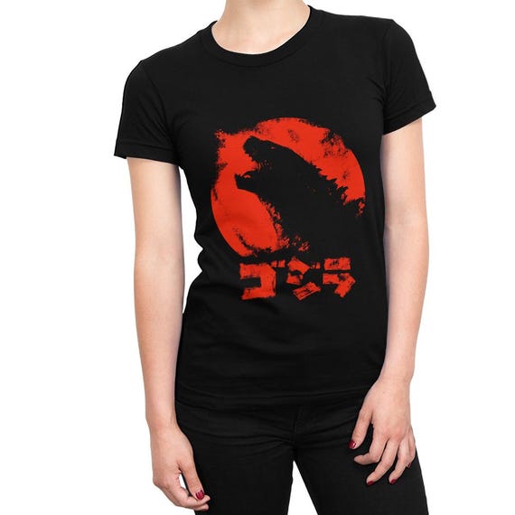 ゴジラグラフィックTシャツ（メンズ・レディースサイズ） - Etsy 日本