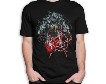 Fullmetal Alchemist Edward Elric and Alphonse T-Shirt, Men's Women's Sizes