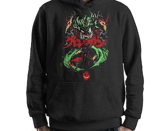 Sudadera con capucha y sudadera Tengen Toppa Gurren Lagann / Tallas unisex (ANI-09211)