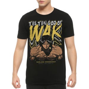 T-shirt Kengan Ashura Gaolang Wongsawat, taglie da uomo e da donna (ANI-00034)