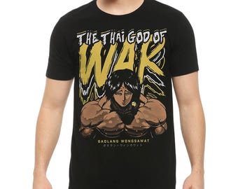 Kengan Ashura Gaolang Wongsawat T-Shirt, Men's Women's Sizes (ANI-00034)