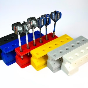 3D Printed Darts Holder | Modern & Durable Dart Storage For Game Rooms and Dart Player | Display Stand | Gift For Men | Dartboard Cabinet.