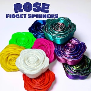 Stijlvolle Rose Fidget Spinner voor stressverlichting, angstvermindering en ontspanning: perfect cadeau.