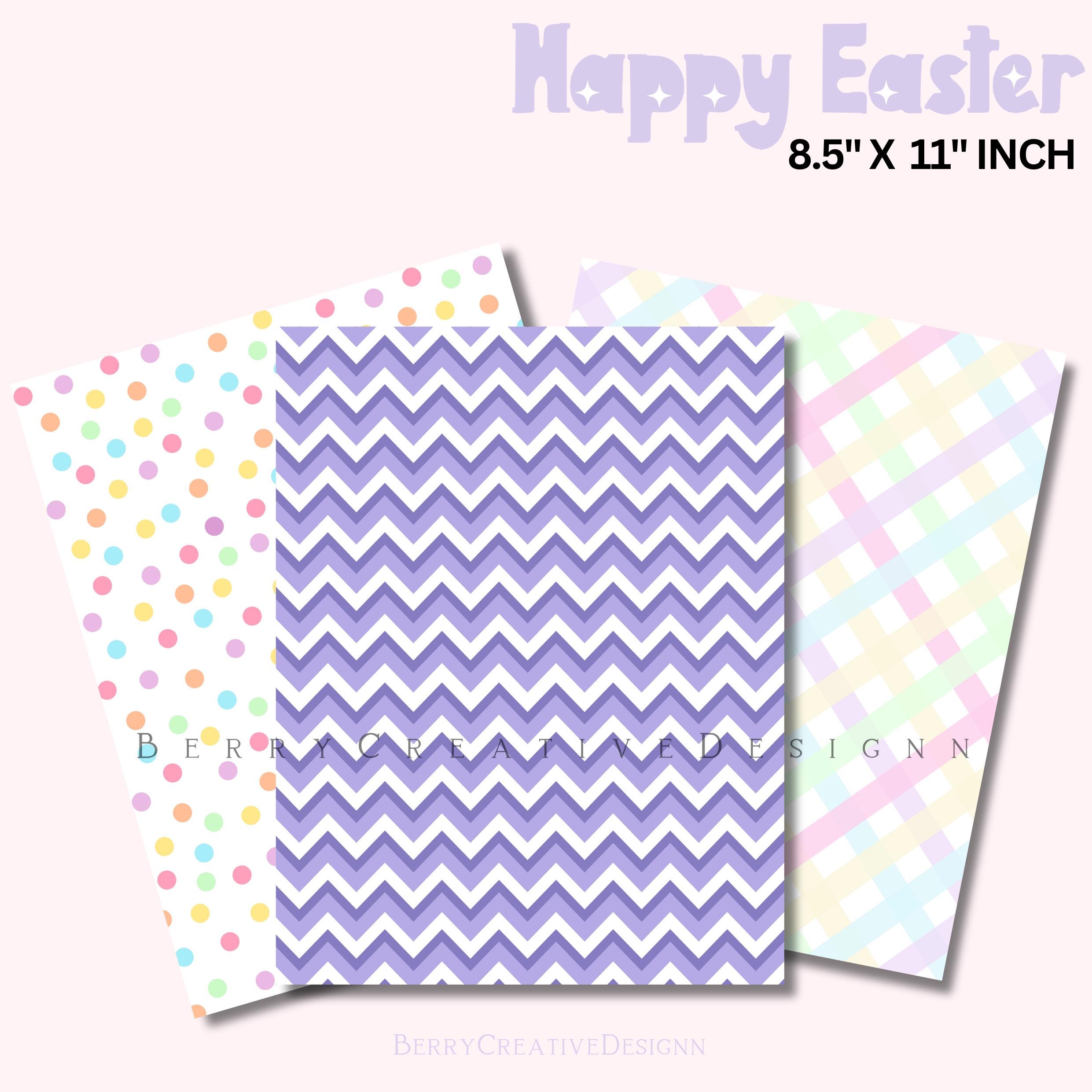 Easter Digital Paper | Pastel Easter Digital Papers | Easter Patterns ...