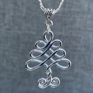 Celtic Tree Pendant Necklace.