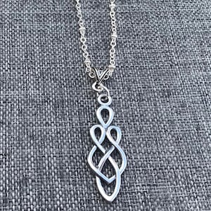 Celtic Motherhood Knot Necklace. Irish Jewelry. Necklace ONLY