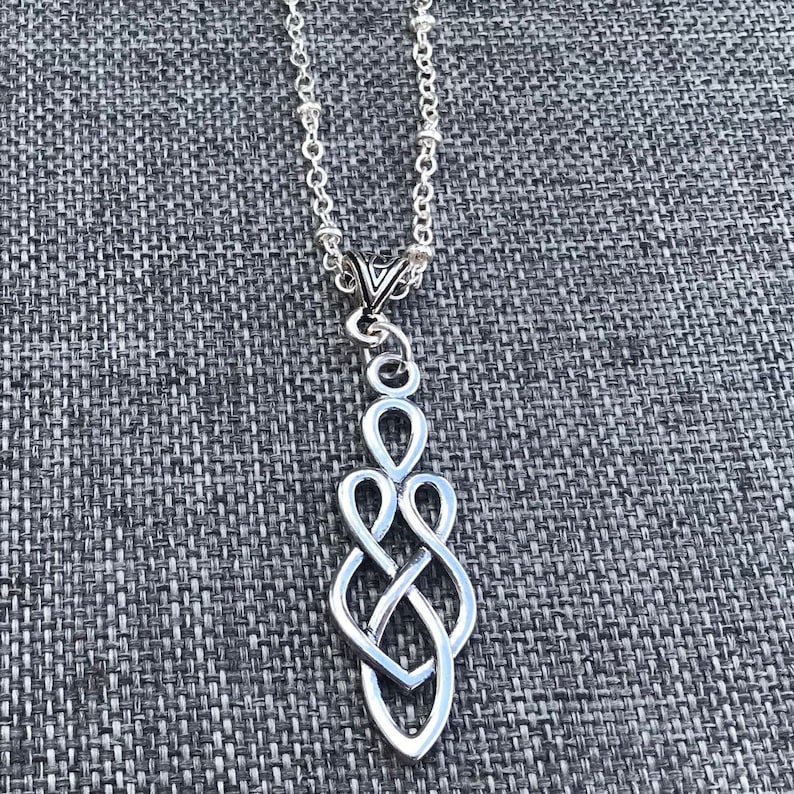 Celtic Motherhood Knot Necklace. Irish Jewelry. Necklace ONLY
