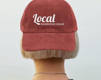 Vintage manchestermössa i surdeg: Broderad brödbagare, gåva
