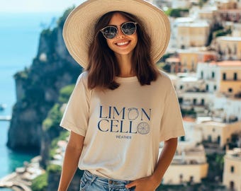Limoncello T-shirt, Unisex, Comfort Colors, Italy travel shirt, Italia Girls Trip, Matching Bestie tshirt, Amalfi trip, Family matching tee