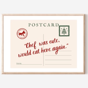 Funny Christmas Wall Art Cute Christmas Decor Trendy Holiday Postcard Wall Art Winter Print Trendy Sign Santa Decor DIGITAL DOWNLOAD