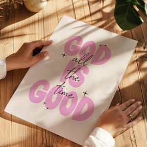 Trendy Bible Verse Posters: Christian Scripture Wall Art (Digital Download