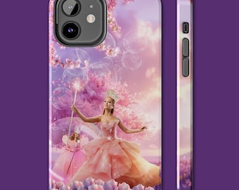 Capa de celular Glinda Wicked, capas de celular resistentes e populares da Enchanted