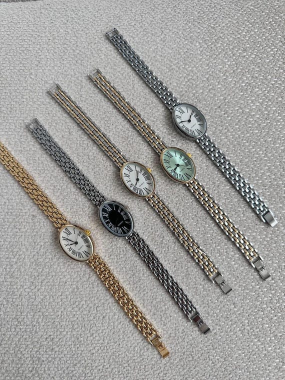 Elegant Adjustable Women Watch, Gold-silver Colour Woman  display picture 3
