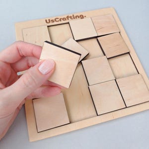 Can You Fit the 11th? Brain Teaser Game for Adults & Kids – A Wooden Logic Puzzle for Curious Minds – Montessori Learning Toy
