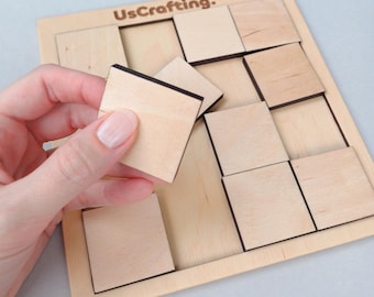 Unmöglich hölzernes Denkspiel, Puzzle, Denkspiel für Erwachsene und Kinder