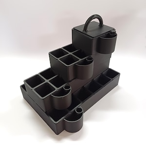 3D Printable Model BUNDLE, Self Watering Plant Pot Container, Seedling Tray STL file, 4 Sizes Included, 3D Printer Design, Gardening Supply