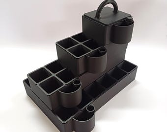 3D Printable Model BUNDLE, Self Watering Plant Pot Container, Seedling Tray STL file