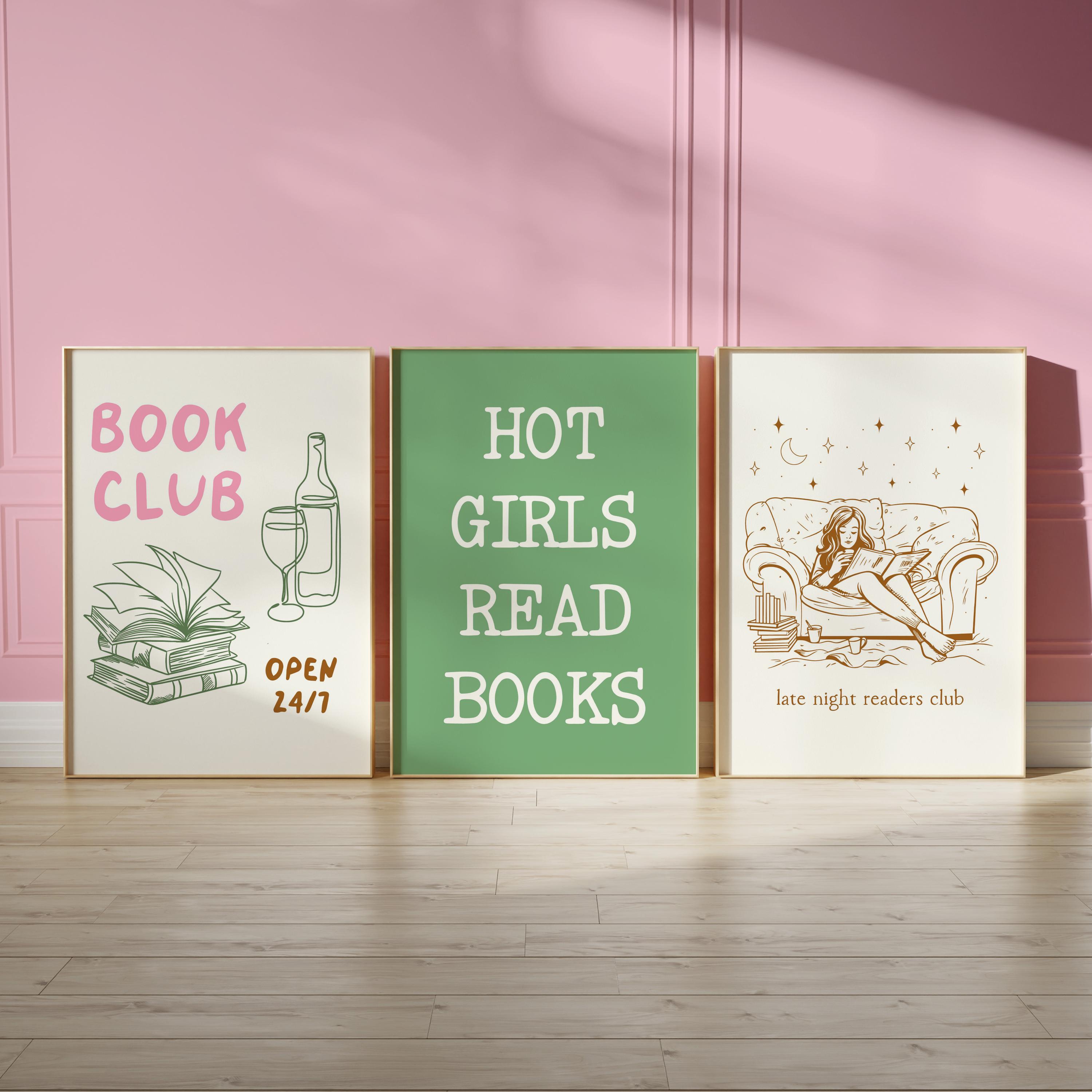 Book Lover Digital 11 Print Bundle: Cozy Reading Nook Gallery Wall