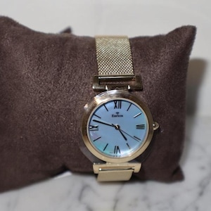 Enrico&#39;s Mother of Pearl Mesh Women&#39;s Watch