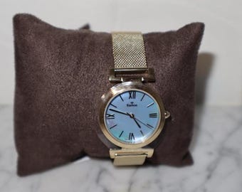 Enrico's Mother of Pearl Mesh Women's Watch