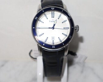 Reloj de hombre Enrico de piel azul