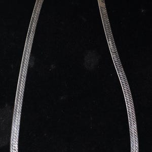Vintage Silver Herringbone Chain
