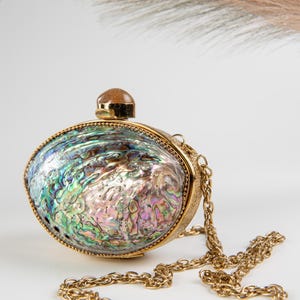 Natural shell clutch unique