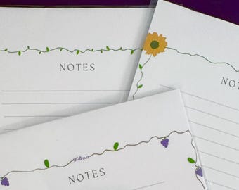 Set of 3 notepads