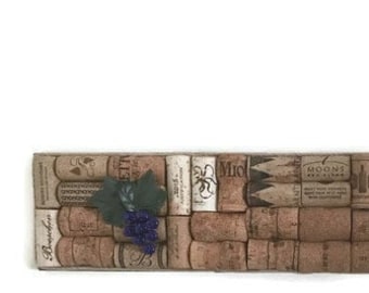 Recycled Cork memo board, cork wall art
