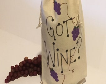 Reusable (4) wine gift bags