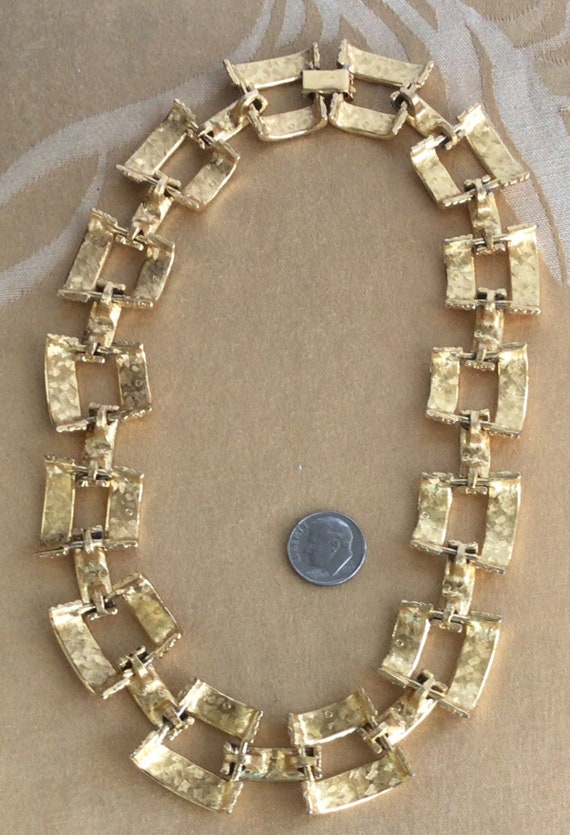 ANNE KLEIN Bold Chain Link Necklace, 17-1/2”, Vin… - image 3
