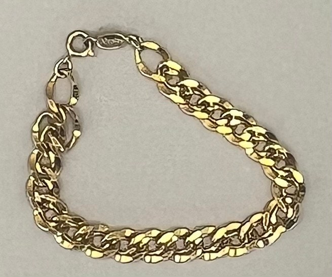 Napier ゴールド ブレスレット Vintage Napier Gold Tone Chain Bracelet Signed | eBay
