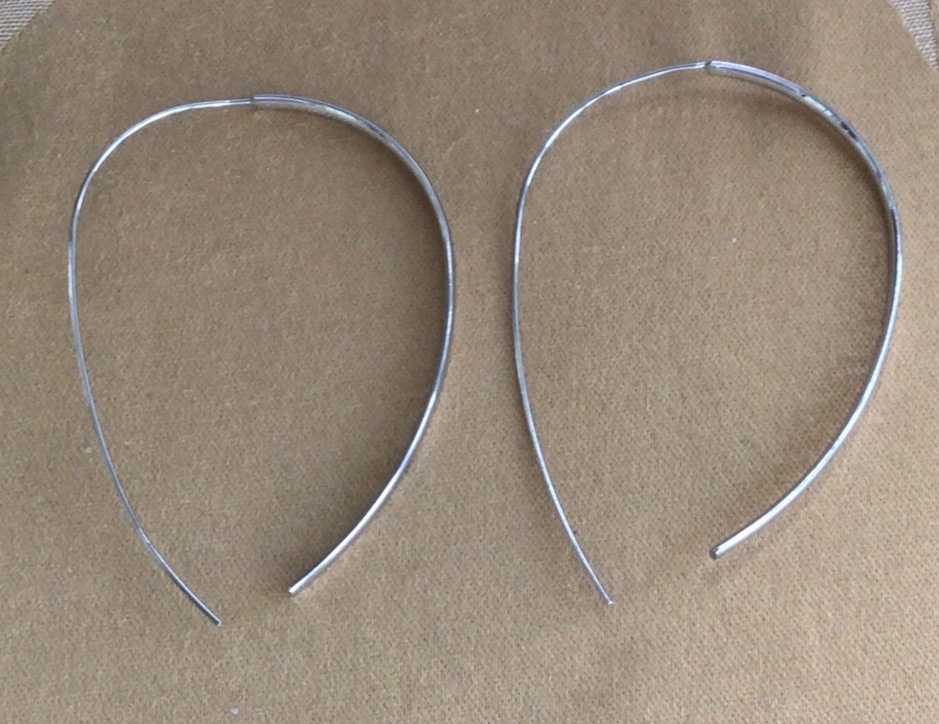 U.S vintage シルバー925 middle hoop ピアス U.S vintage シルバー925 middle hoop ピアス アクセサリー